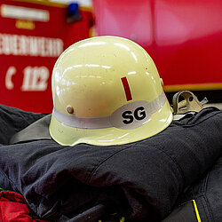 Die neue Helmkennzeichnung „SG“ für die Abteilung Süd-Giesing
