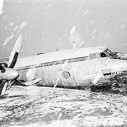 Flugzeugabsturz der Airspeed AS.57 Ambassador Typ „Elizabethan“ in München Riem.